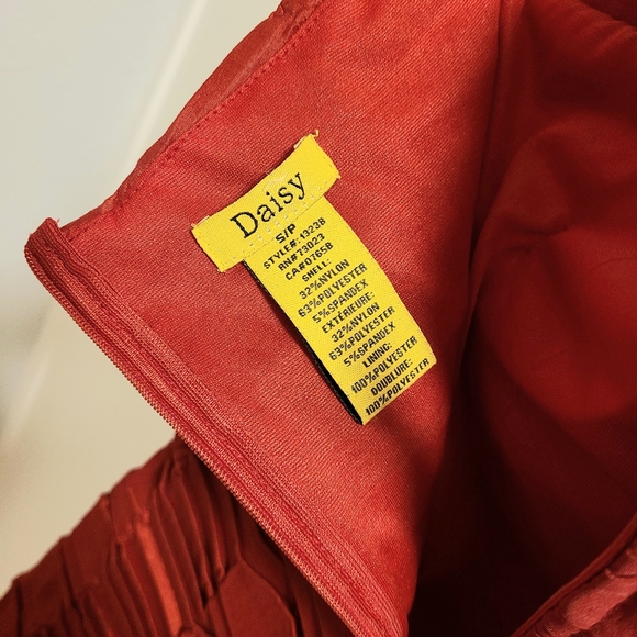 Red Mini Dress - Picture 5 of 5